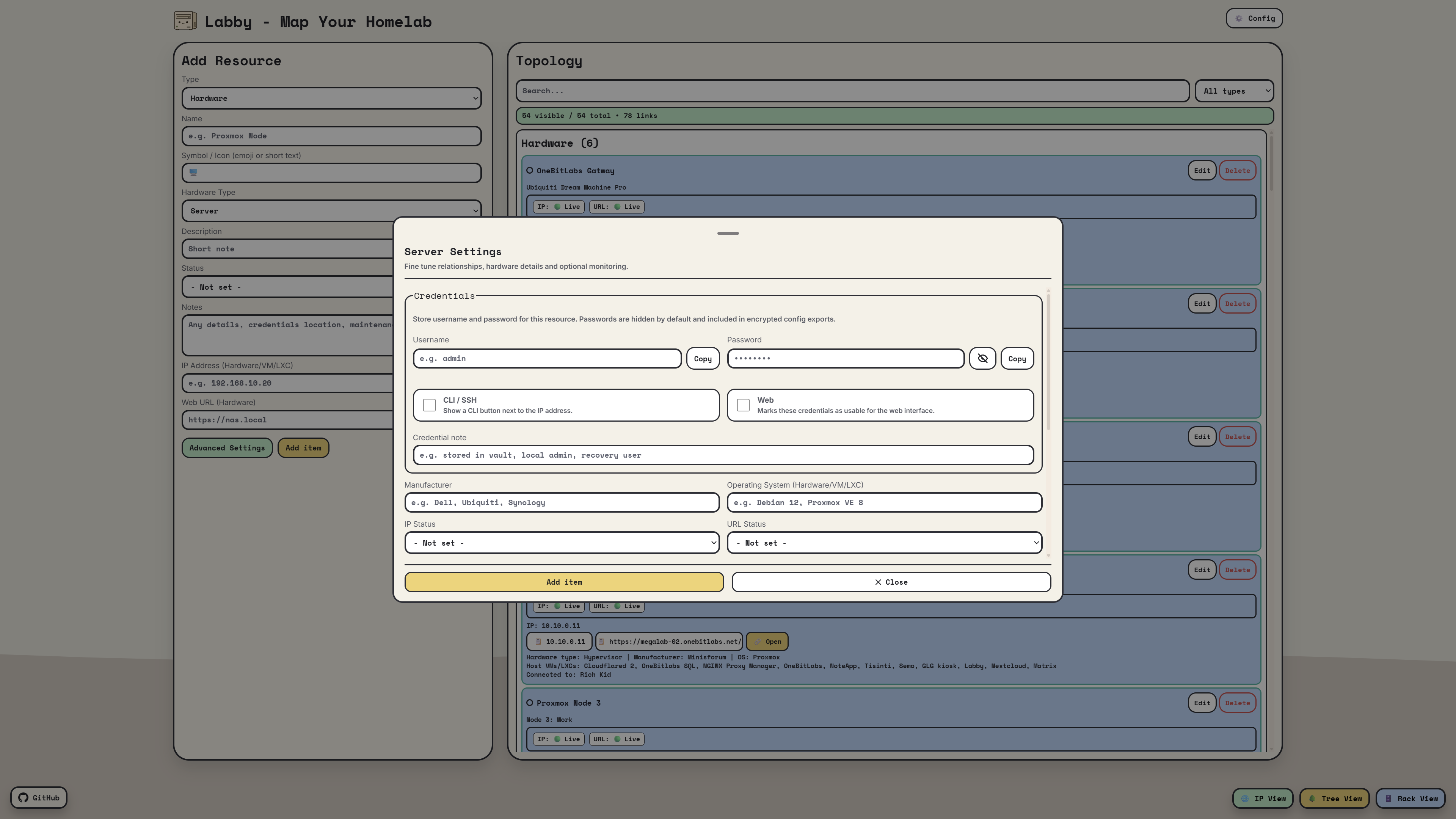 Advanced Settings